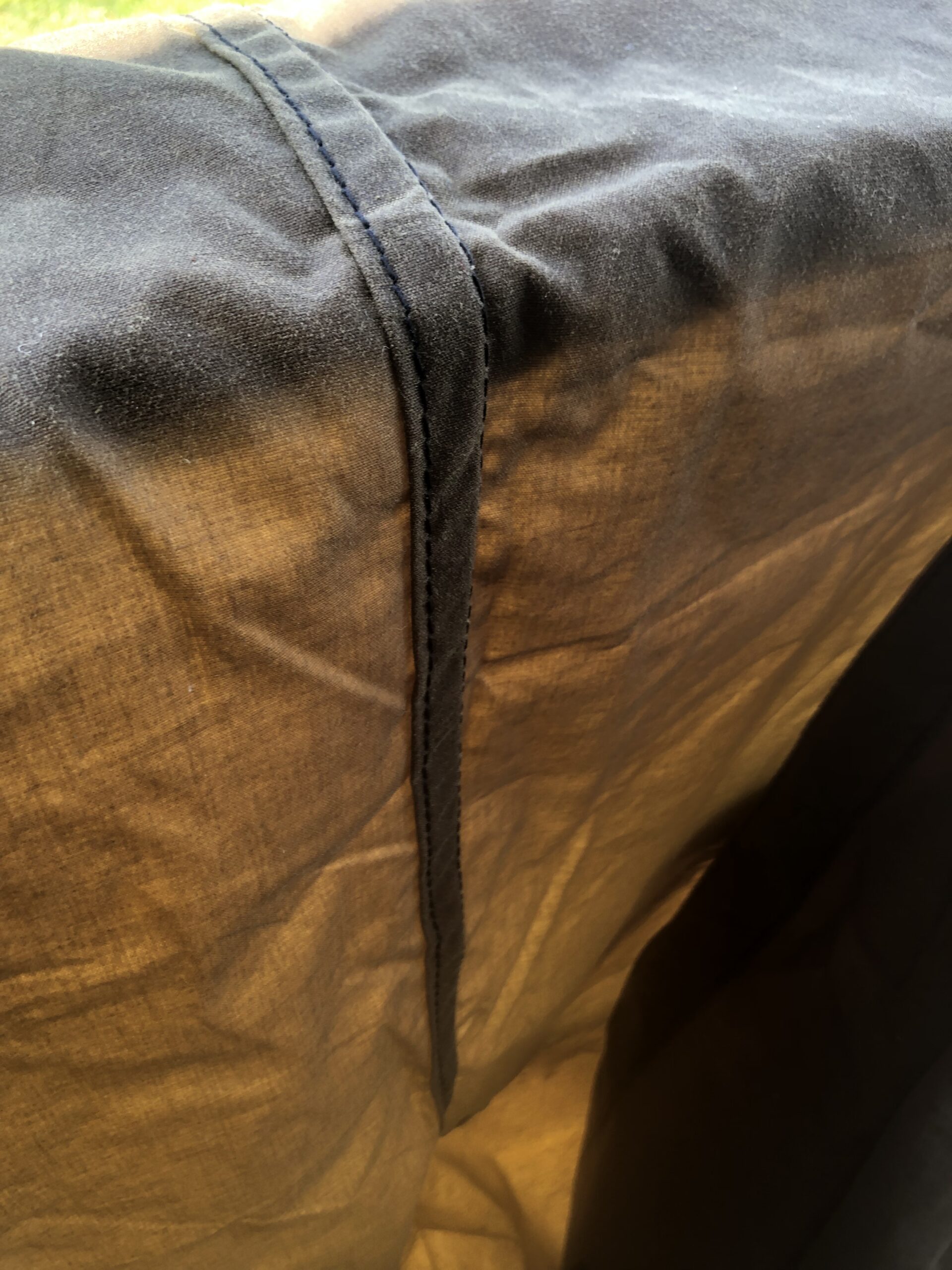 Remote Projects Oilskin Tarp modifications Serat Bushcraft